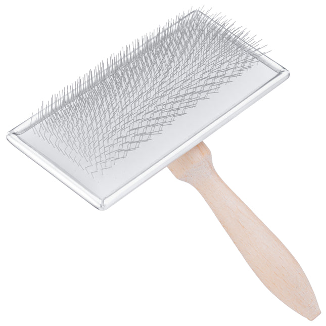 Lawrence Tender Care Soft Slicker Brush - Wire Brush for Dogs L