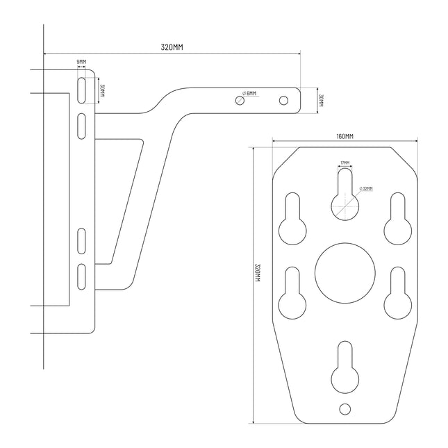 Heiniger Clipper Wall Bracket - wall mount for Heiniger One clipper