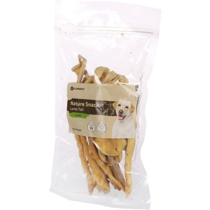 Flamingo Natural Snack Lamb Tail - natural treats for dogs, lamb tails