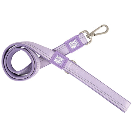 Max & Molly Short Leash Matrix 2.0 Lavender 120cm - short dog leash, purple