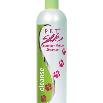 Pet Silk Cucumber Melon Shampoo - universal strengthening coat shampoo with a cucumber and sweet melon scent, concentrate 1:16