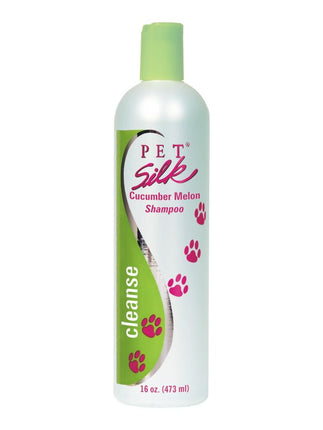 Pet Silk Cucumber Melon Shampoo - universal strengthening coat shampoo with a cucumber and sweet melon scent, concentrate 1:16