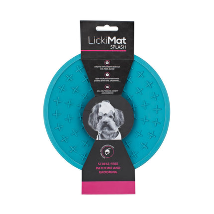 LickiMat Splash - licking mat for dogs and cats, with suction cup