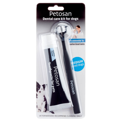 Petosan Teeth Cleaning Kit for Medium Breed Dogs