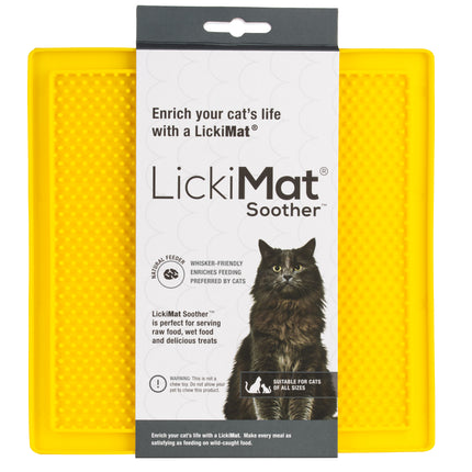 LickiMat Classic Soother Cat - licking mat for cats