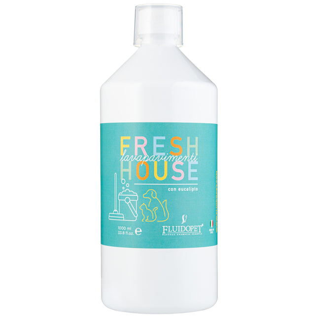 FluidoPet Fresh House - floor cleaning and disinfecting liquid, made with natural oils