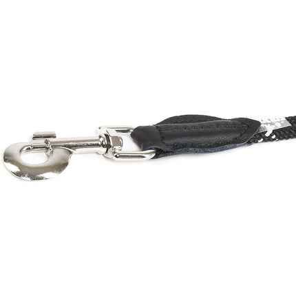 Julius K9 Rope Leash - rope leash for dogs with leather finish