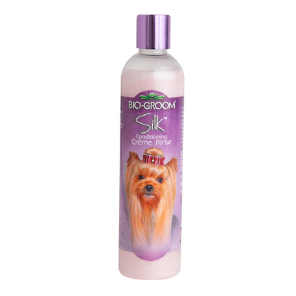 Bio - Groom Silk Creme Rinse Conditioner - creamy, moisturizing rinse-out conditioner for dogs and cats, concentrate 1:4