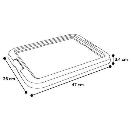Flamingo Puppy Trainer + Pads - Dog Training Tray + 10 Pads