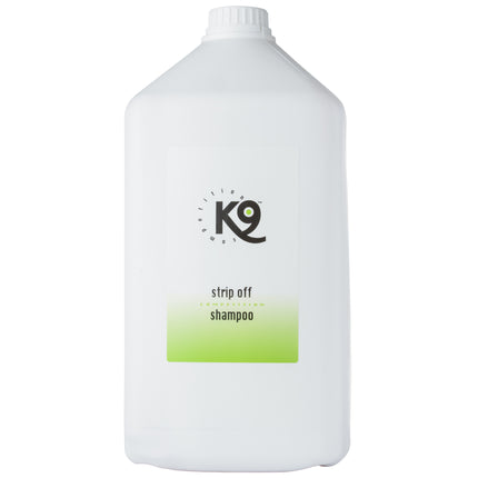 K9 Strip Off Shampoo - deep cleansing shampoo for dogs and cats, concentrate 1:10