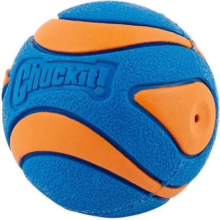 Chuckit! Ultra Squeaker Ball (7.6cm) - bouncy ball for dogs, with squeaker