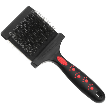 Chadog Biflex Card - flexible, double-sided poodle brush for dogs and cats