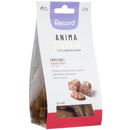 Anima Pura Pork - Healthy Treats for Dogs, 100% Pork