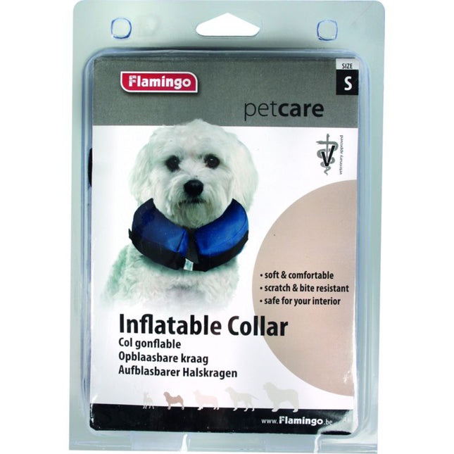 Flamingo Inflatable Collar Gofi - inflatable, post-surgery collar for dogs