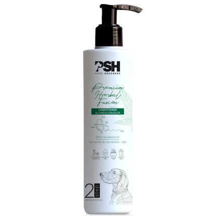 PSH Home Premium Herbal Fusion Conditioner - Dog Conditioner with Hemp Oil