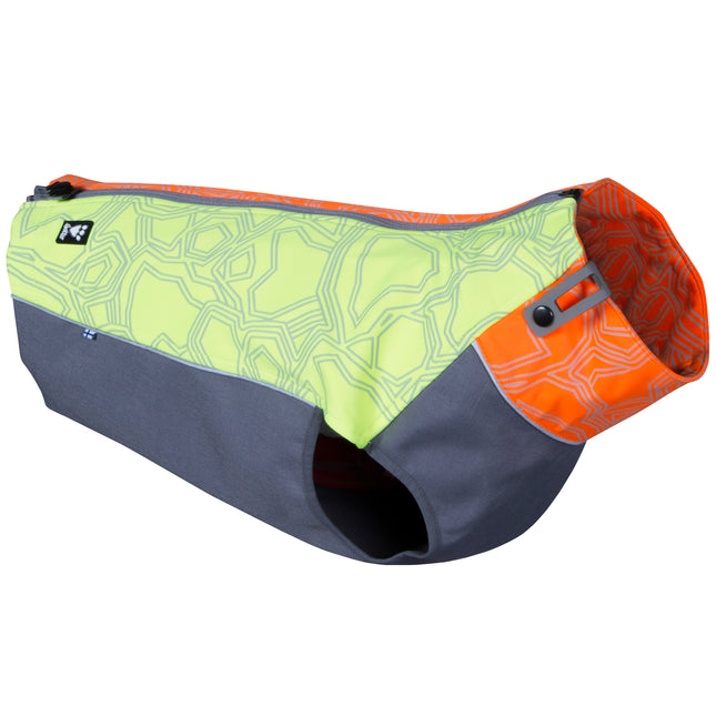 Hurtta Worker Vest Neon Combo - lightweight reflective vest for dogs