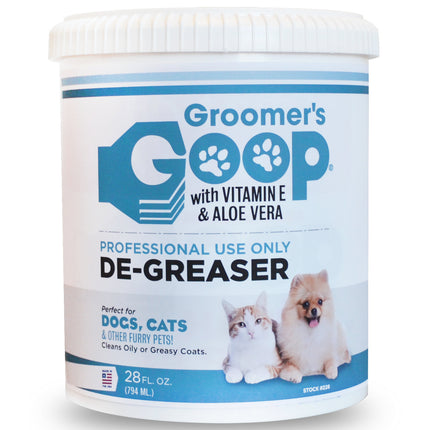 Groomer's Goop De-Greaser Cream - degreasing paste for dog and cat fur, removes stains and unpleasant odors