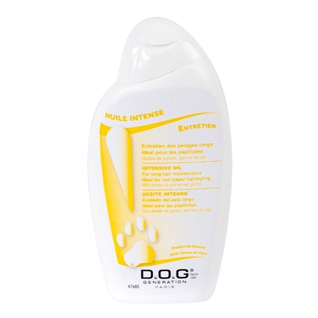 Dog Generation Intensive Oil - intensely moisturizing and nourishing oil for long, dry, and damaged fur.