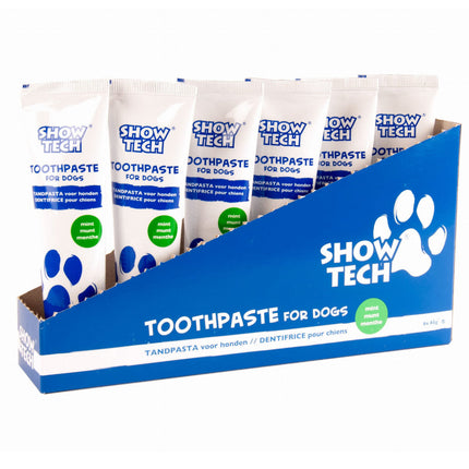 Show Tech Toothpaste 85g - toothpaste for dogs, with fluoride, flavored