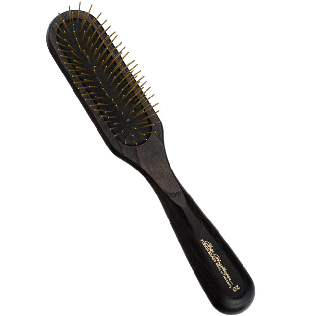 Chris Christensen Fusion Brass Oblong Pin Brush - professional, elongated brush with brass pins