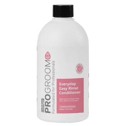 ProGroom Everyday Easy Rinse Conditioner - moisturizing conditioner for dogs and cats, for frequent use, concentrate 1:15