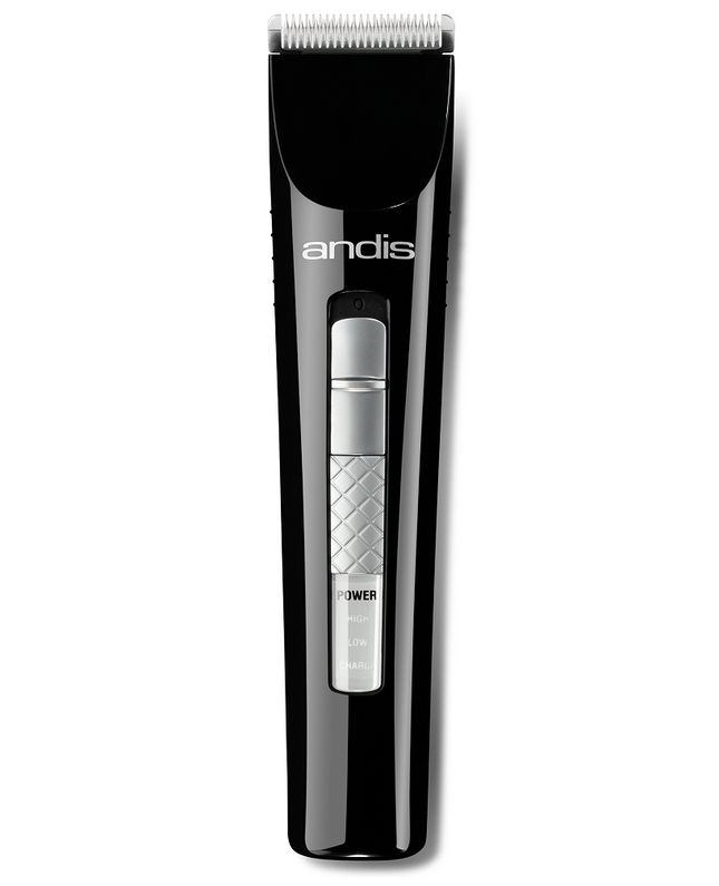 Andis MultiTrim CLT - cordless finishing clipper with two blades and Li-Ion battery