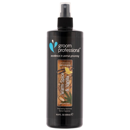 Groom Professional Warm Spice & Vanilla Cologne - perfume with the scent of cinnamon and vanilla, for dogs and cats