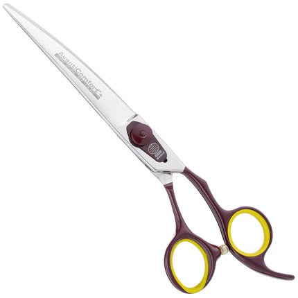 Geib Avanti Comfort Plus Curved Scissors - professional curved scissors with an ergonomic handle and micro-grinding.