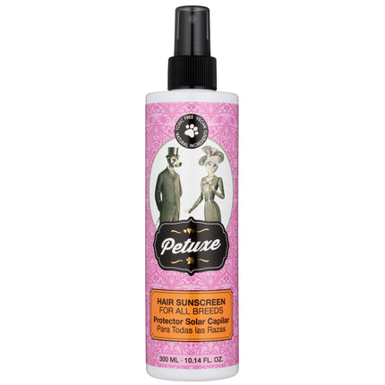 Petuxe Hair Sunscreen - a formula with vitamin B5 that protects fur from the sun