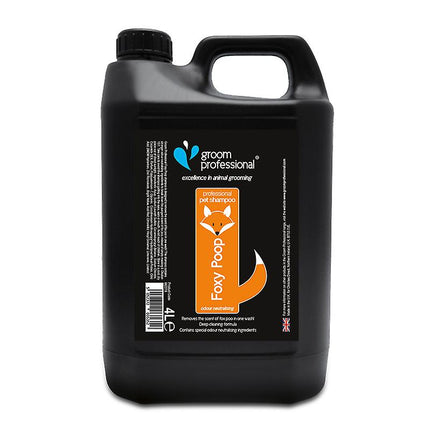 Groom Professional Foxy Poop Shampoo - shampoo for removing tough stains and odors from pet fur, concentrate 1:10