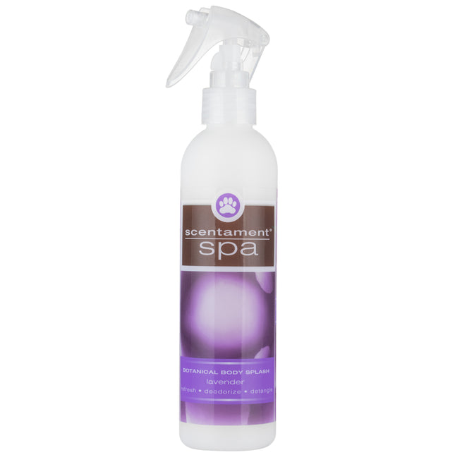 Best Shot Scentament Spa Spray - anti-static scented conditioner that makes it easier to comb through fur, lavender scent