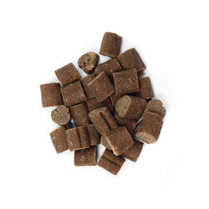 Record Proteinsect Mealworm Cubes with Duck - dog treat, insect and duck bites