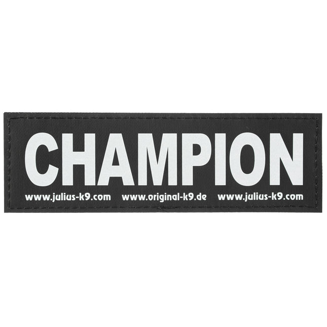 Julius - K9 Champion Patch 2pcs - Velcro for Julius K9 Harnesses