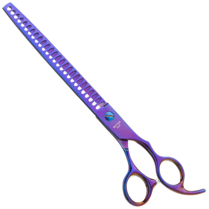 Geib Monster Chunker 8.5 - professional, extremely sharp single-sided thinning shears, 26 teeth