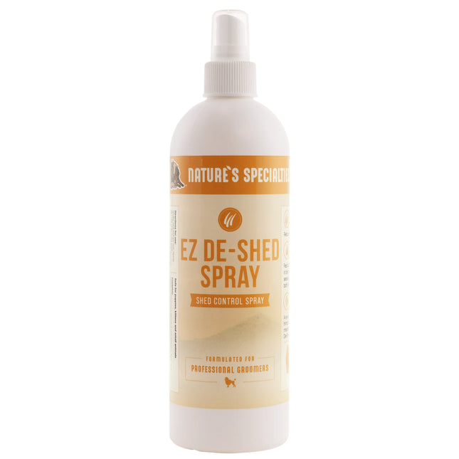 Nature's Specialties EZ De-Shed Spray - spray that facilitates undercoat removal, for dogs and cats