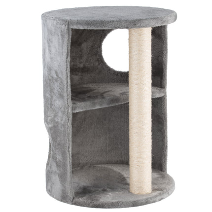 Cat&Rina Elegance Tower Grey - mini tower for cats with scratching post, height Ø42cm