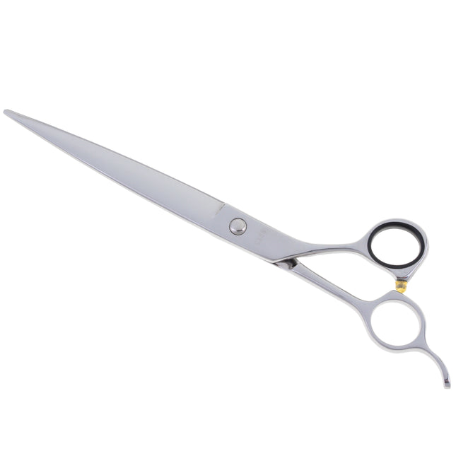 Geib Gator Convex Scissor - professional scissors made of Japanese stainless steel, featuring a single-sided micro-grind and convex blades - Straight