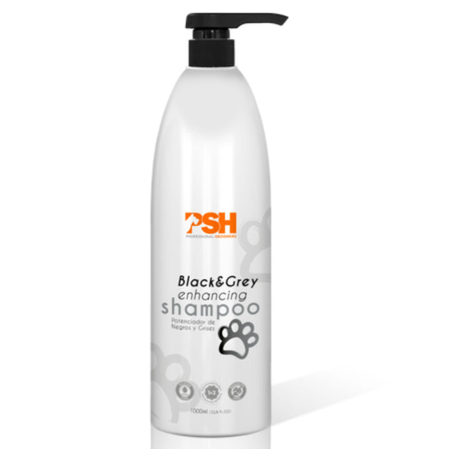 PSH Pro Total Dark Shampoo - shampoo for dark gray fur of dogs and cats, concentrate 1:2