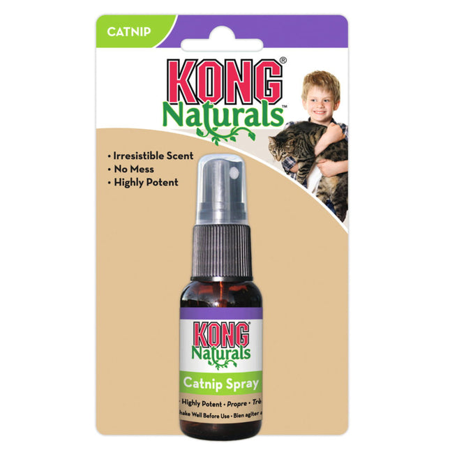 KONG Naturals Catnip Spray - Catnip Spray for Cats