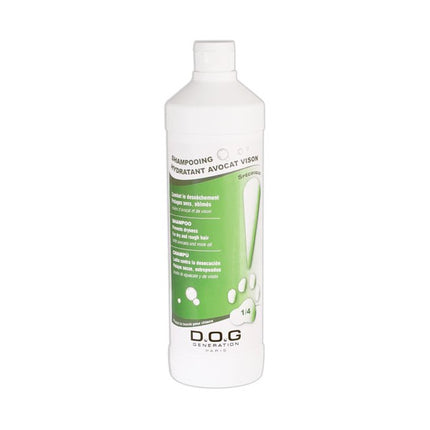 Dog Generation Hydrating Shampoo with Avocado & Mink Oils - hydrating shampoo for dogs with avocado and mink oil, concentrate: 1:4