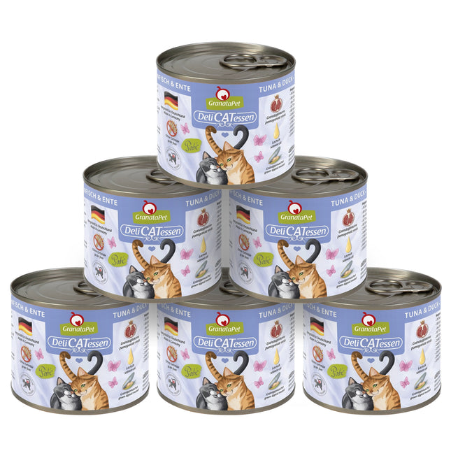 GranataPet DeliCatessen Tuna & Duck - grain-free wet food for cats, tuna and duck