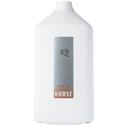 K9 Horse Copper Tone Shampoo - shampoo for horses enhancing brown and chestnut color, concentrate 1:10