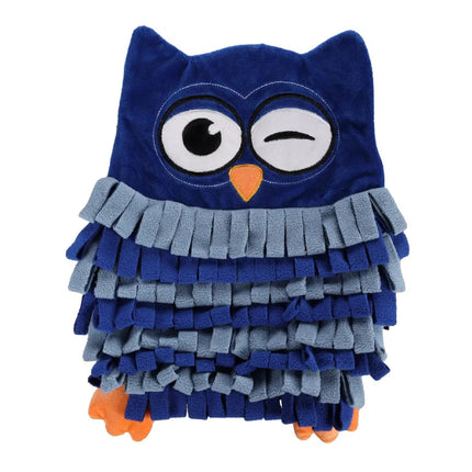 Flamingo Plinkie Owl (33cm) - scent toy for dogs and cats, owl