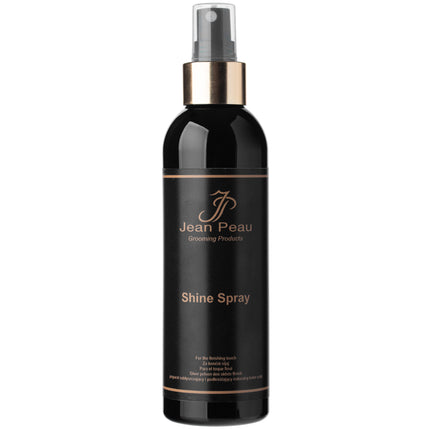 Jean Peau Shine Spray - a glossing product that enhances and highlights the natural color of your dog and cat's fur.