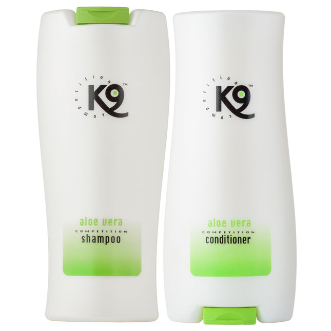 K9 Aloe Vera Set - shampoo + conditioner set with aloe vera for pets with sensitive skin