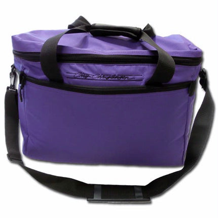 Chris Christensen Kool Dry Bag Purple - convenient bag for a dryer and grooming accessories, purple