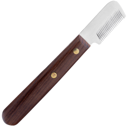 Mars - classic wooden trimmer for undercoat and dead hair in rough-haired breeds (99M326)