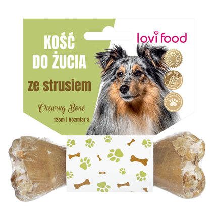 Lovi Food Chewing 6x 55g - set of treats, 12cm chew bones for dogs, set of 2