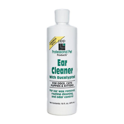 PPP Pet Ear Cleaner with Eucalyptol - ear cleaning solution for dogs and cats