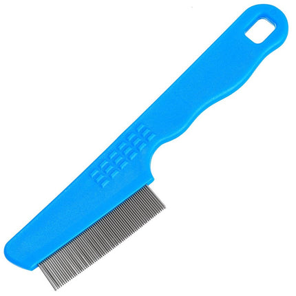 Groom Professional Flea Comb - Double-sided comb for removing fleas and eggs